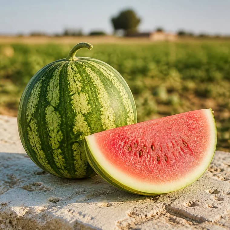 صورة دلّاع أحمر من المنتج التونسي